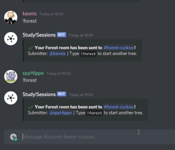 @forrest ping discord