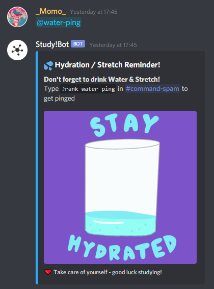 waterping